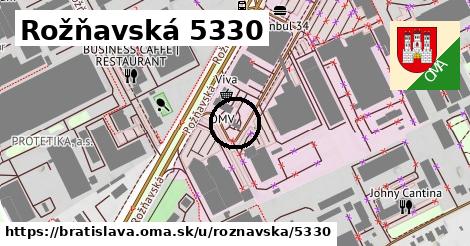 Rožňavská 5330, Bratislava