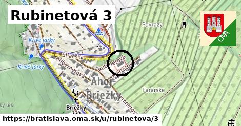 Rubinetová 3, Bratislava