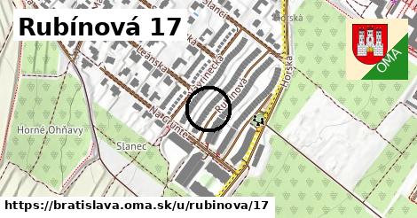 Rubínová 17, Bratislava