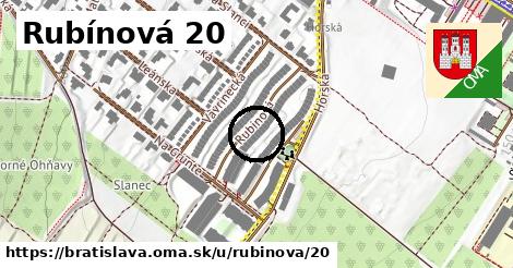 Rubínová 20, Bratislava