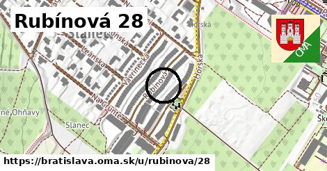 Rubínová 28, Bratislava