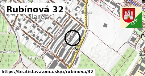 Rubínová 32, Bratislava