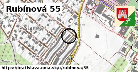 Rubínová 55, Bratislava