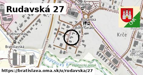 Rudavská 27, Bratislava