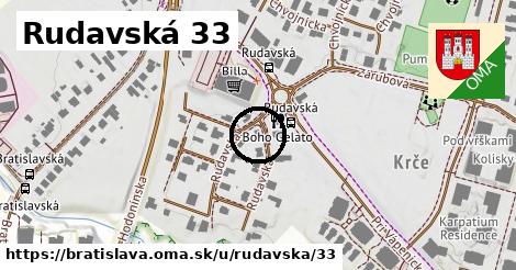Rudavská 33, Bratislava