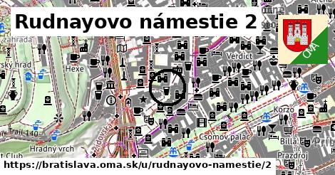 Rudnayovo námestie 2, Bratislava