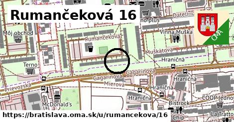 Rumančeková 16, Bratislava