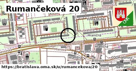 Rumančeková 20, Bratislava