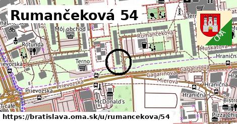 Rumančeková 54, Bratislava