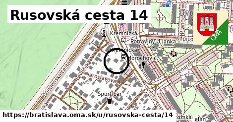 Rusovská cesta 14, Bratislava