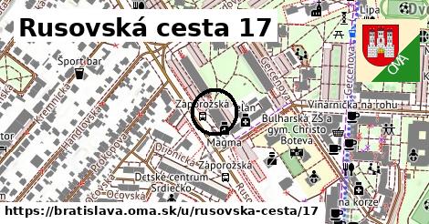 Rusovská cesta 17, Bratislava