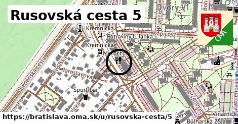 Rusovská cesta 5, Bratislava