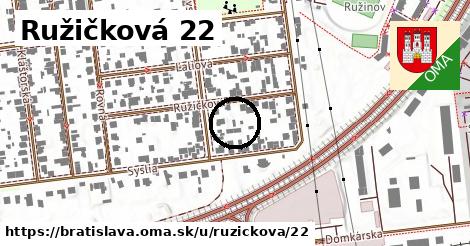 Ružičková 22, Bratislava