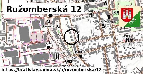 Ružomberská 12, Bratislava