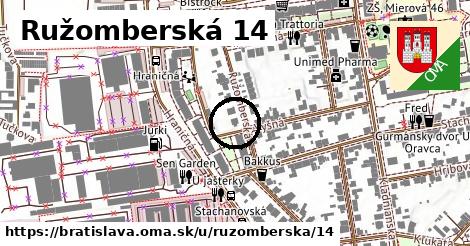 Ružomberská 14, Bratislava