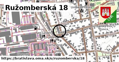 Ružomberská 18, Bratislava