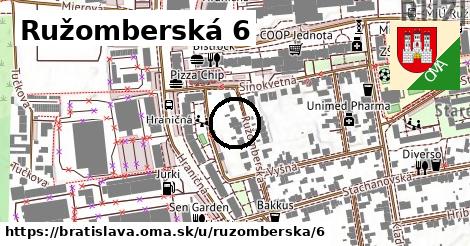 Ružomberská 6, Bratislava