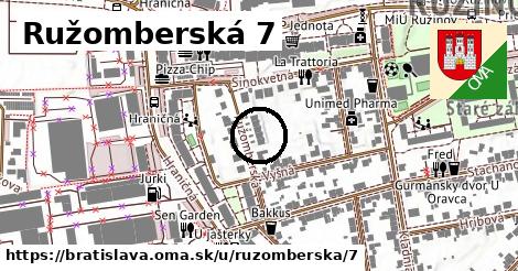 Ružomberská 7, Bratislava