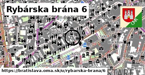 Rybárska brána 6, Bratislava