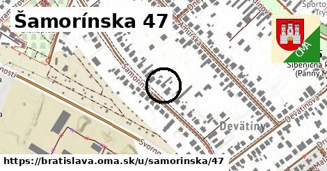 Šamorínska 47, Bratislava