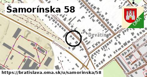 Šamorínska 58, Bratislava