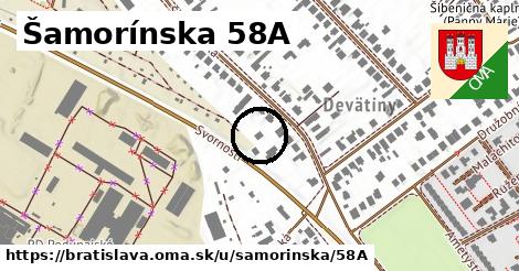 Šamorínska 58A, Bratislava