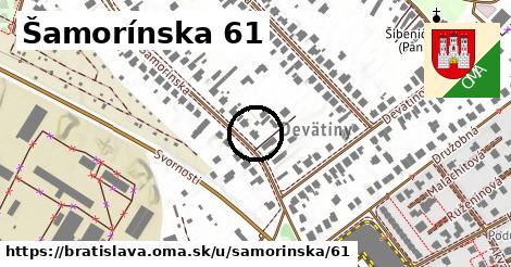 Šamorínska 61, Bratislava