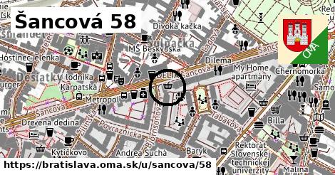 Šancová 58, Bratislava