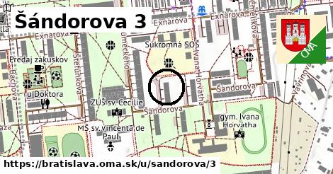 Šándorova 3, Bratislava