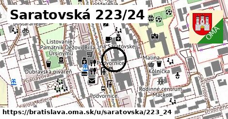 Saratovská 223/24, Bratislava