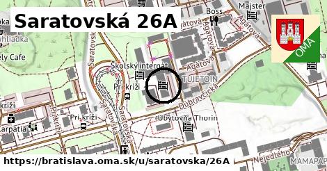 Saratovská 26A, Bratislava
