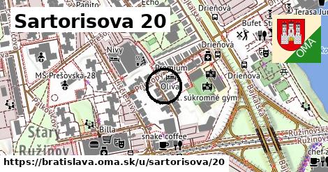 Sartorisova 20, Bratislava