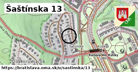 Šaštínska 13, Bratislava