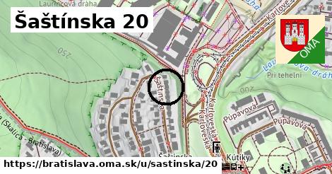 Šaštínska 20, Bratislava