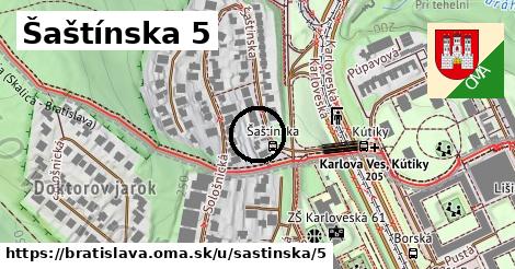 Šaštínska 5, Bratislava