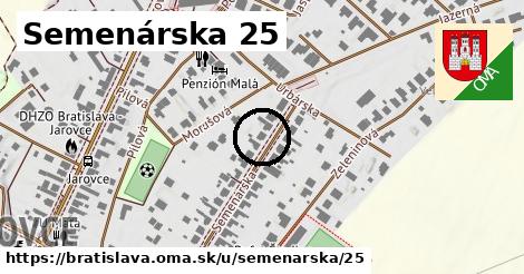 Semenárska 25, Bratislava