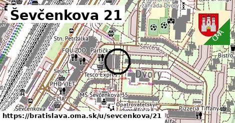 Ševčenkova 21, Bratislava