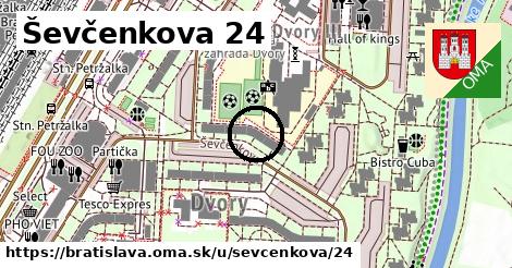 Ševčenkova 24, Bratislava