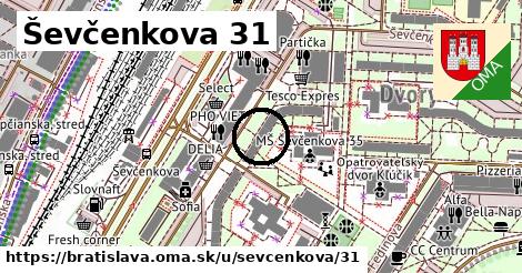 Ševčenkova 31, Bratislava
