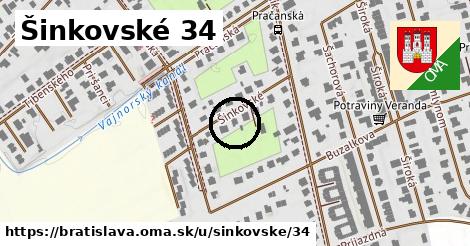 Šinkovské 34, Bratislava