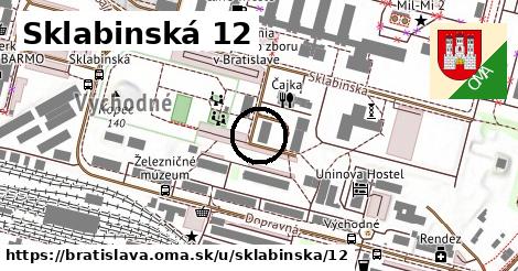 Sklabinská 12, Bratislava