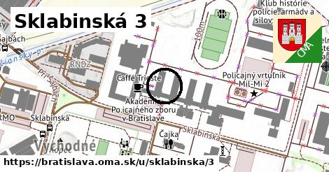 Sklabinská 3, Bratislava