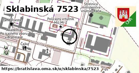 Sklabinská 7523, Bratislava