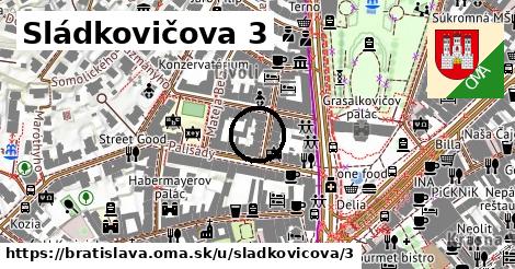 Sládkovičova 3, Bratislava