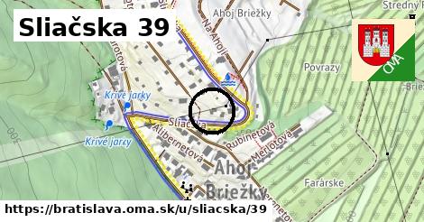 Sliačska 39, Bratislava