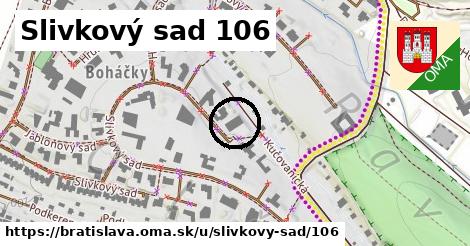 Slivkový sad 106, Bratislava