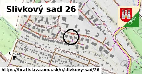 Slivkový sad 26, Bratislava