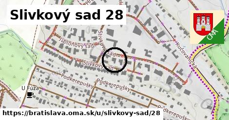 Slivkový sad 28, Bratislava