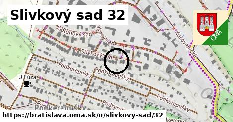 Slivkový sad 32, Bratislava