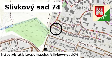 Slivkový sad 74, Bratislava